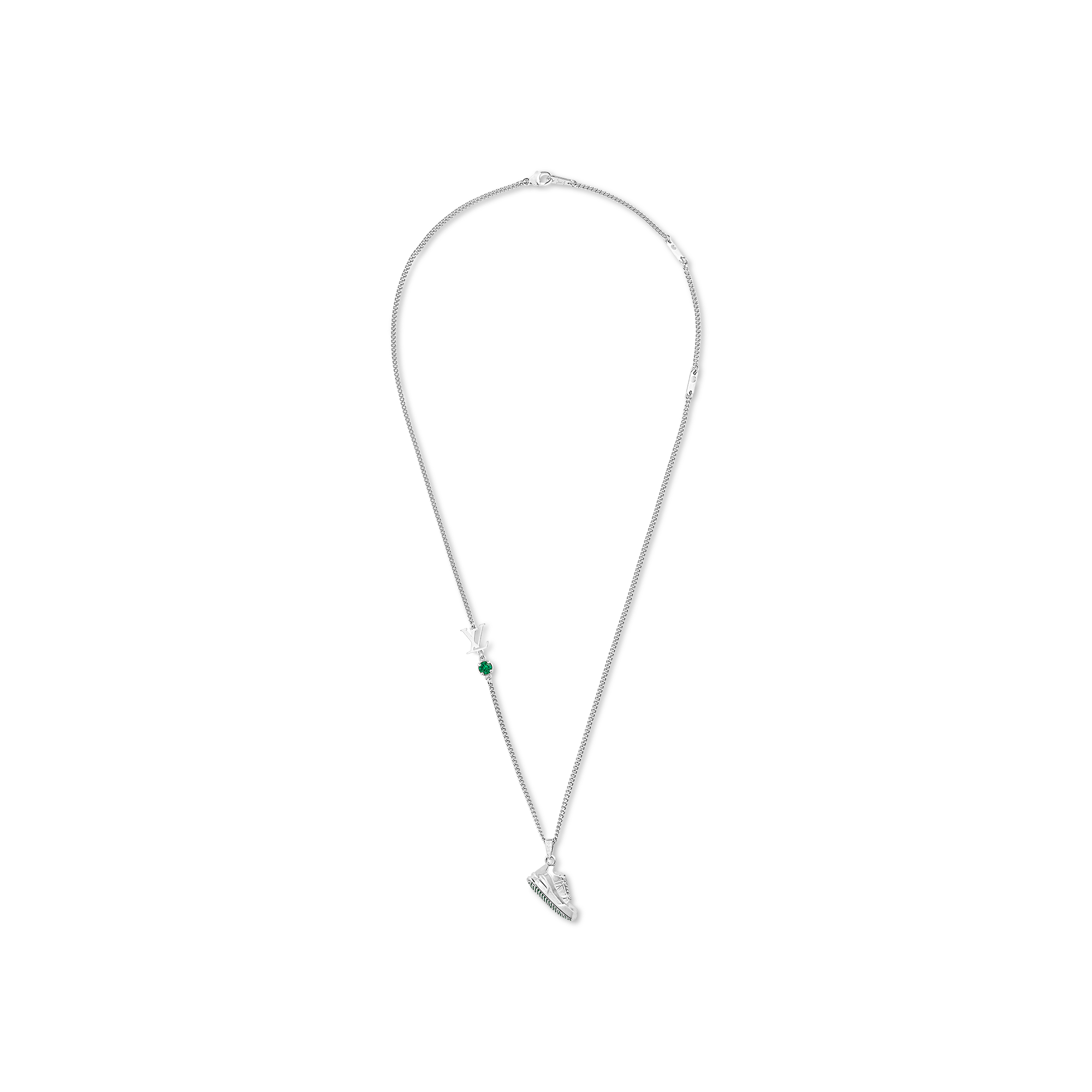 LV Trainer Strass Necklace S00 Fashion Jewelry LOUIS VUITTON